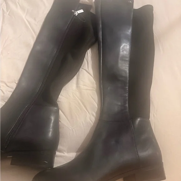 Michael Kors Black Over the Knee Boots - Picture 4 of 9